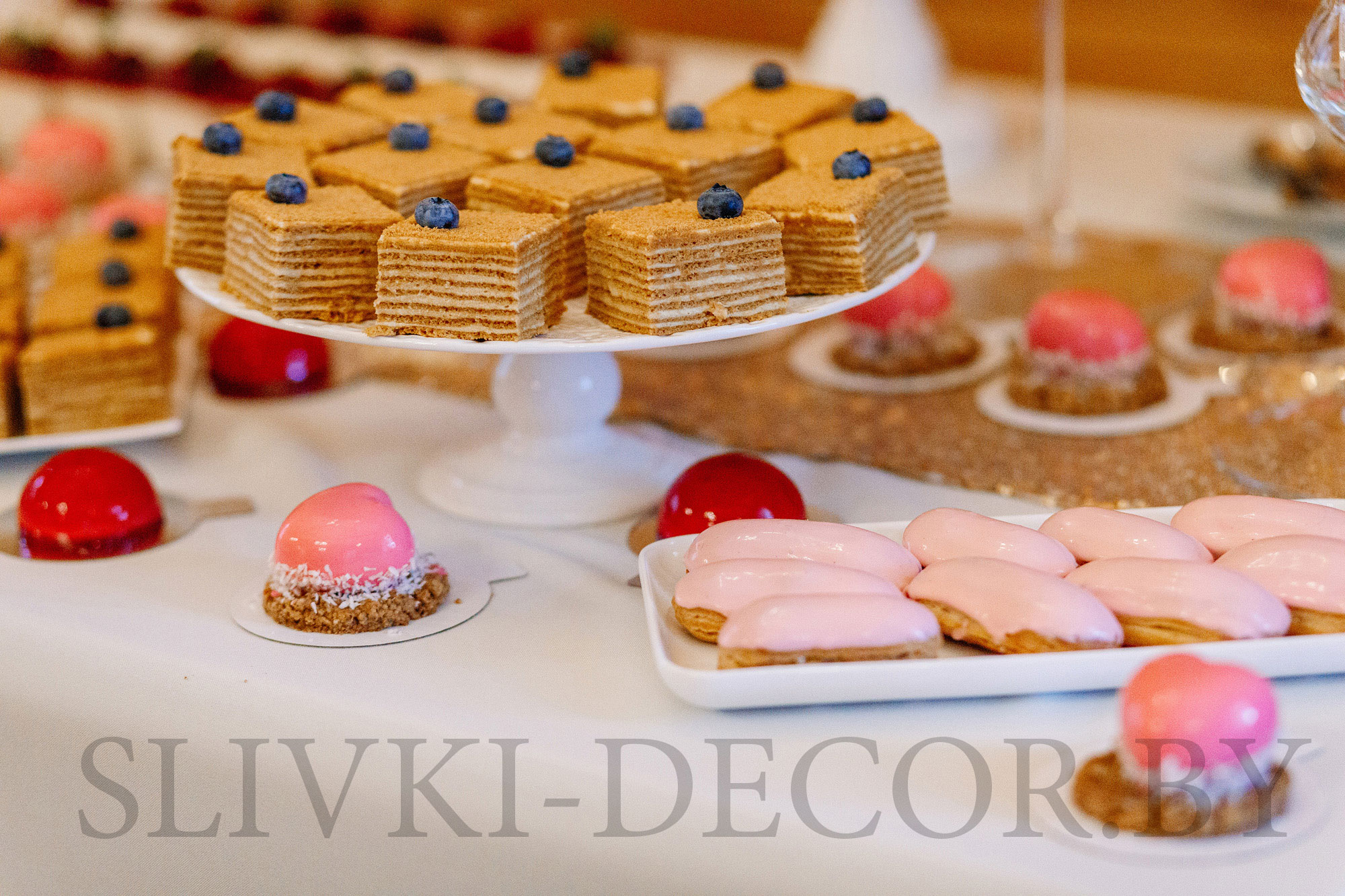 оформление Candy Bar